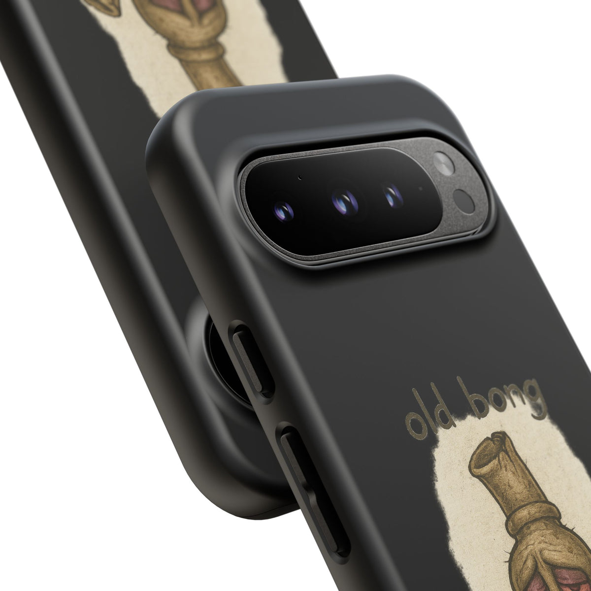 Phone Case — 'Old Bong' Funny Stoner Illustration, "This Is My Life's Bong"
