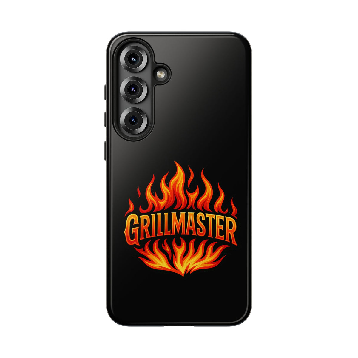 Grillmaster Phone Case — Flame Logo Protective iPhone Cover