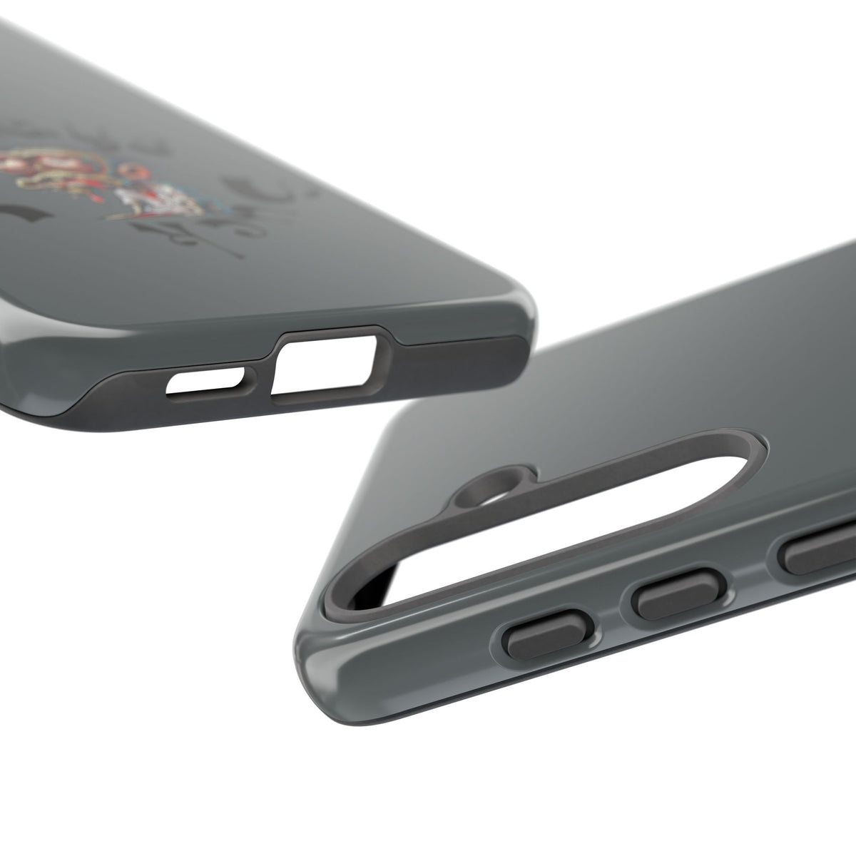 Phone Case — 'Nobody Sucks' Grunge Monster Protective Case