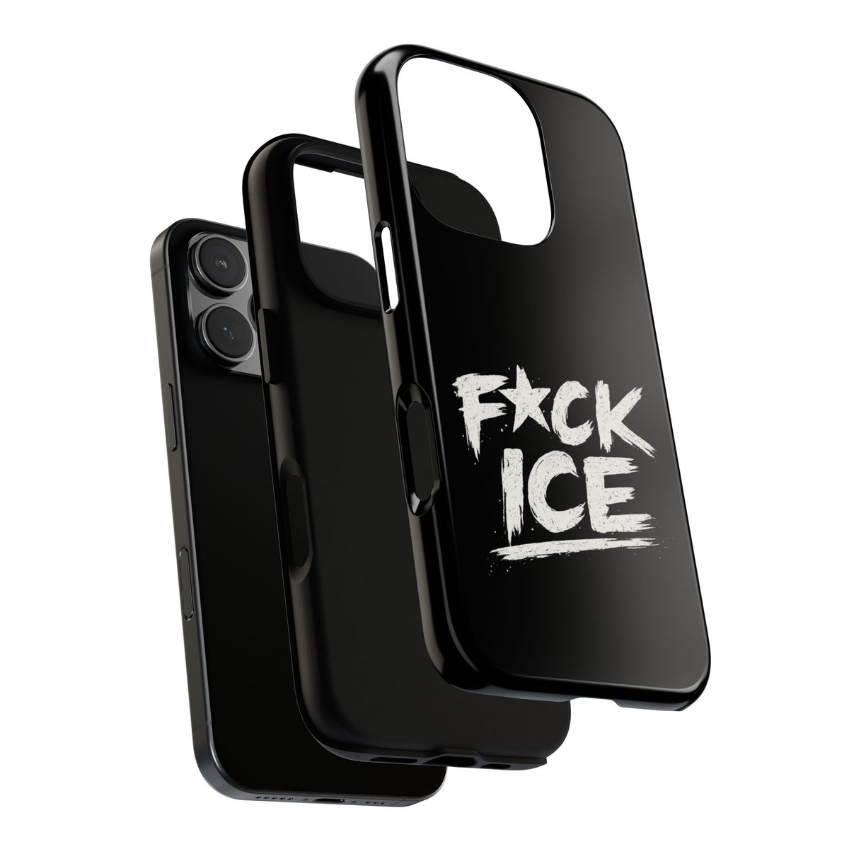 Phone Case — “F*ck Ice” Bold Protest Graphic Protective Case