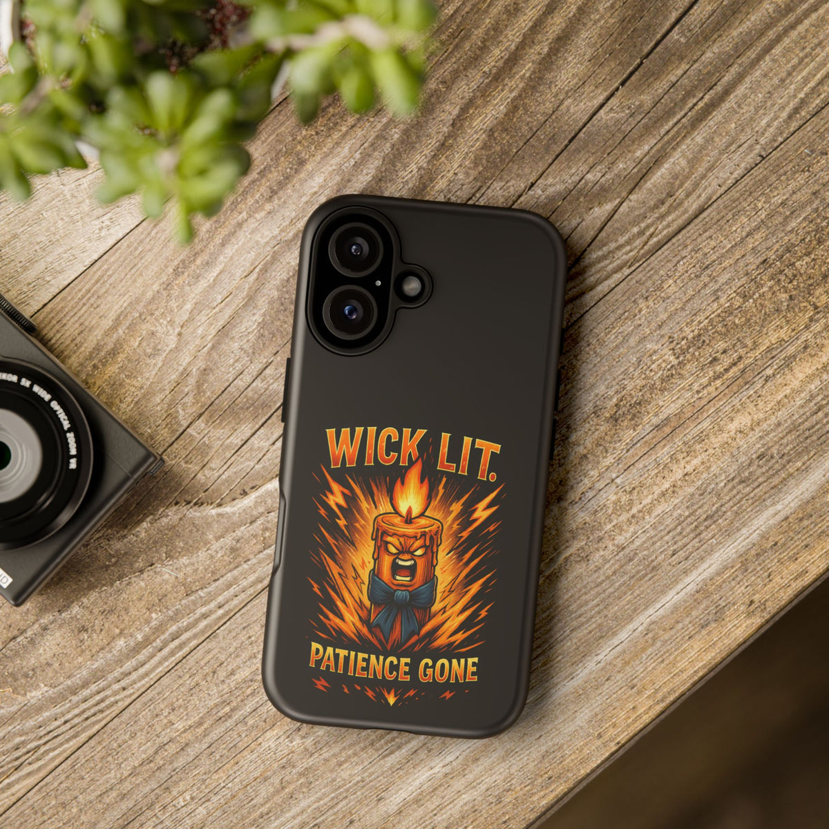 Wick Lit Patience Gone Phone Case