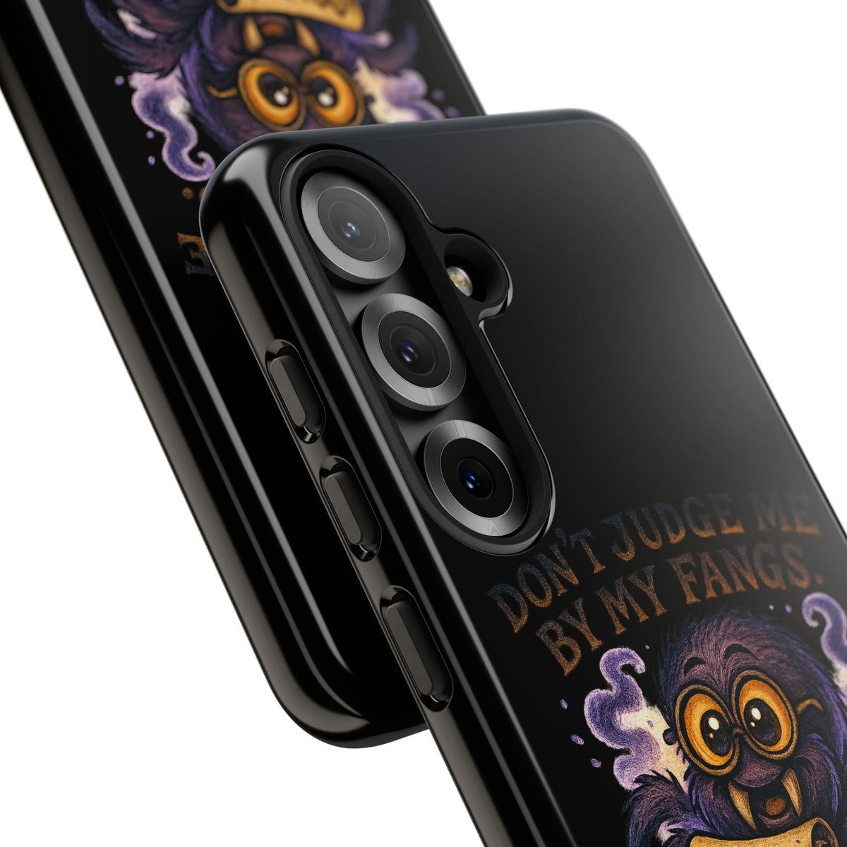 Phone Case — Fiery One-Eyed Demon with "I See Your Soul... And It's Disappointing"