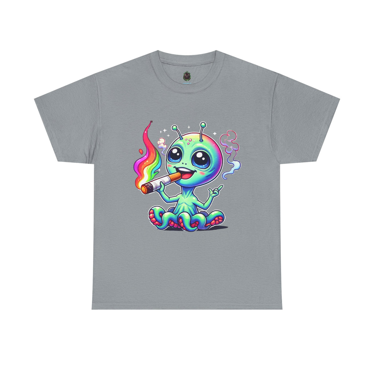 Colorful Alien Tee - Fun Graphic Tee