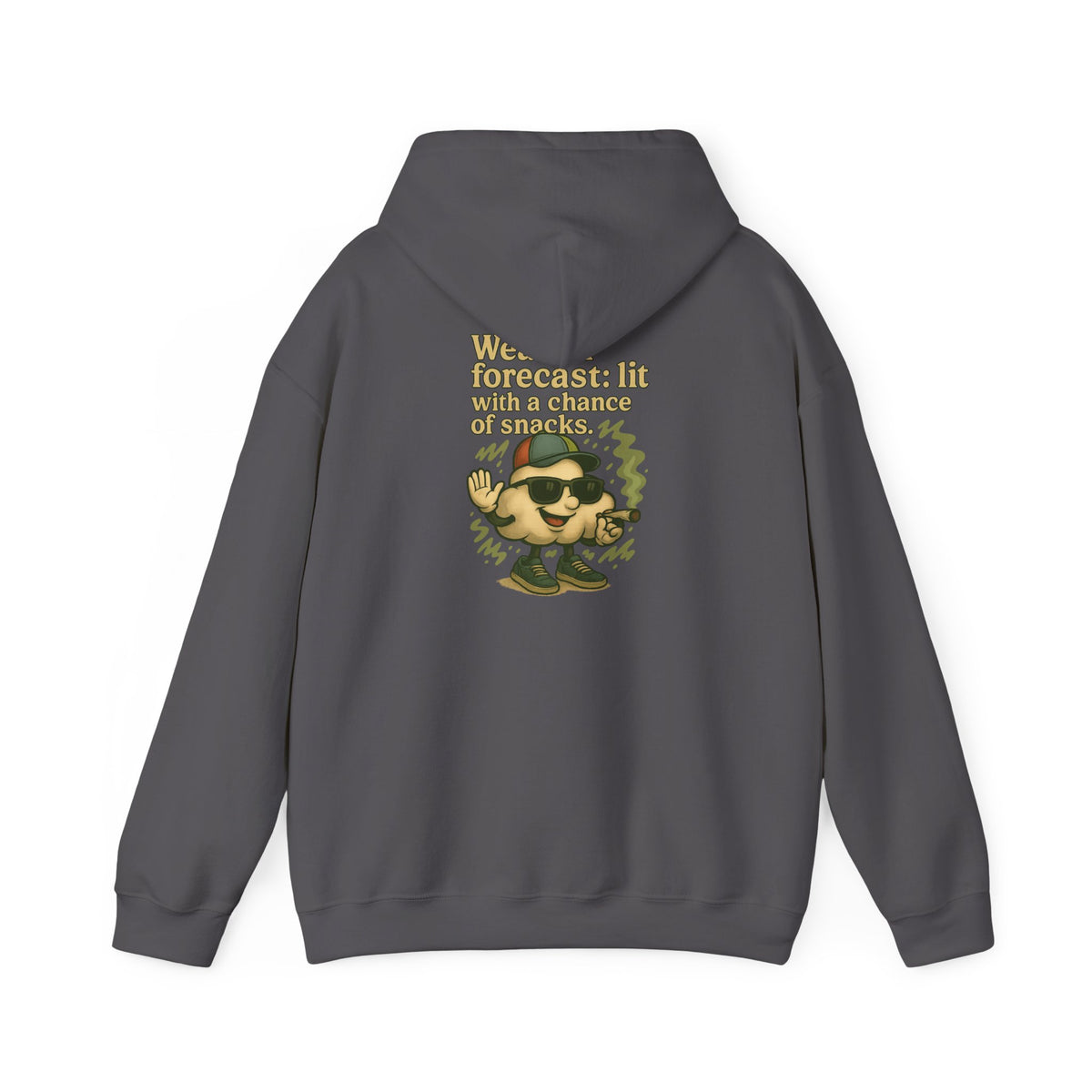 Lit Forecast Hoodie – Chance of Snacks Edition