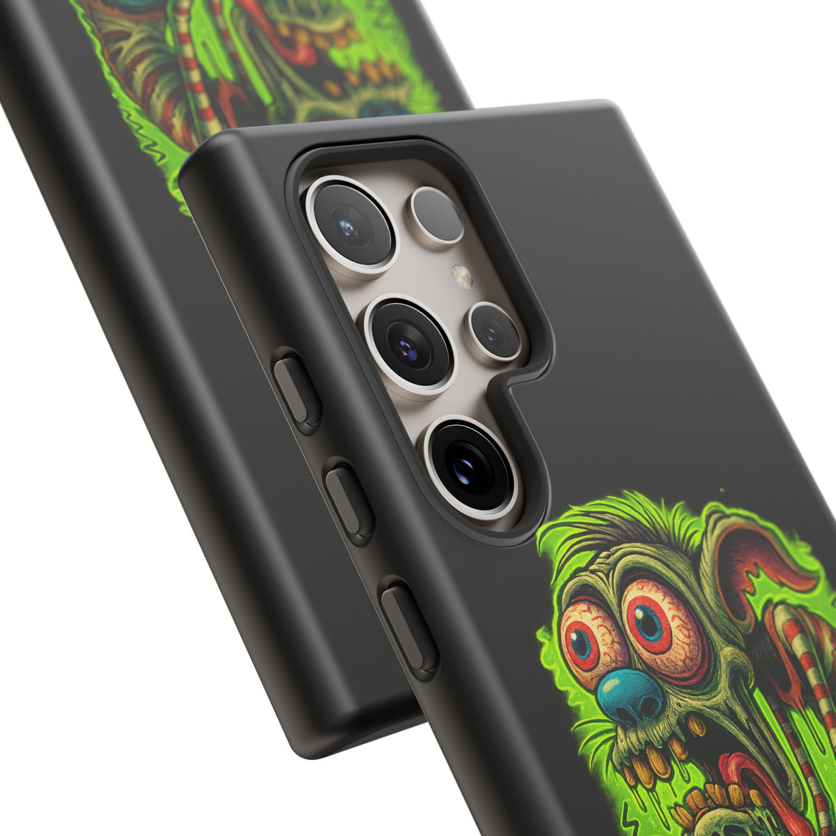 Phone Case — "Educated. Medicated. Elevated." Neon Monster Design