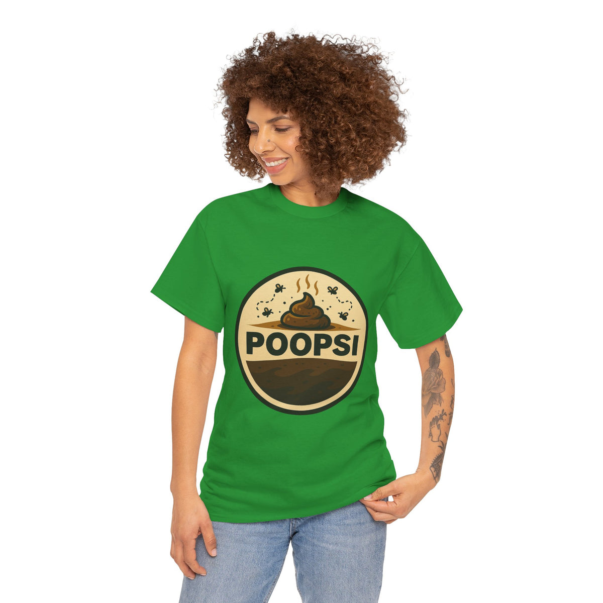 Poopsi Logo Tee | Funny Poop Graphic T-Shirt