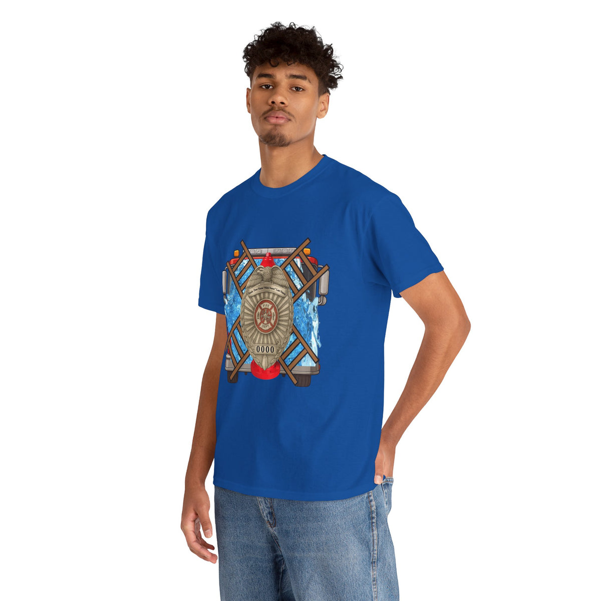 Protector by Choice – Firefighter Family Tribute Tee
