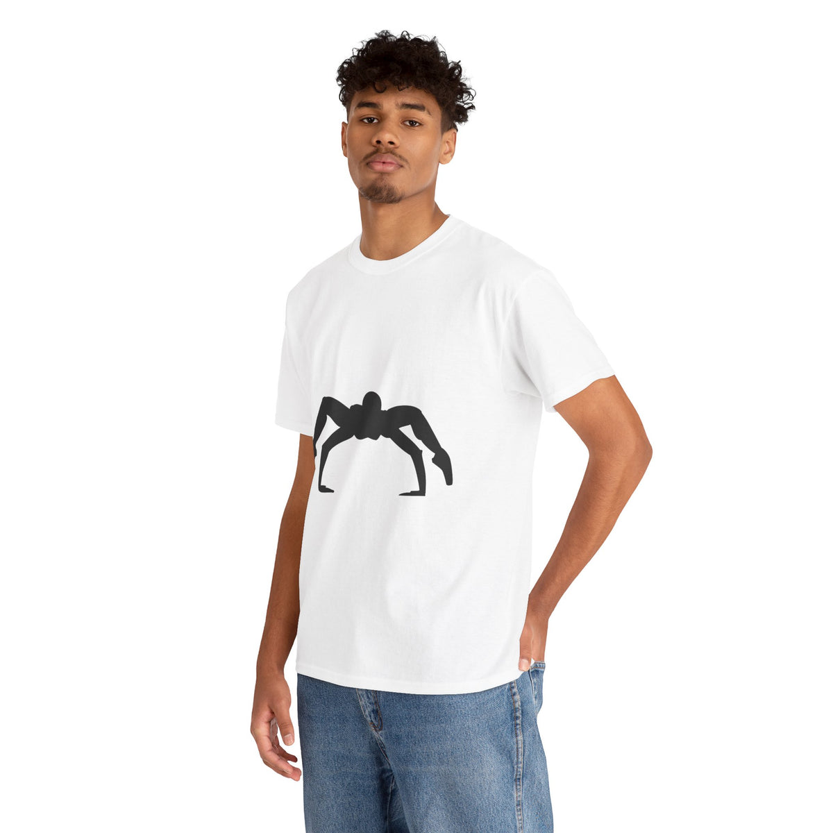 Spider Woman Silhouette – Crawling Shadow Tee