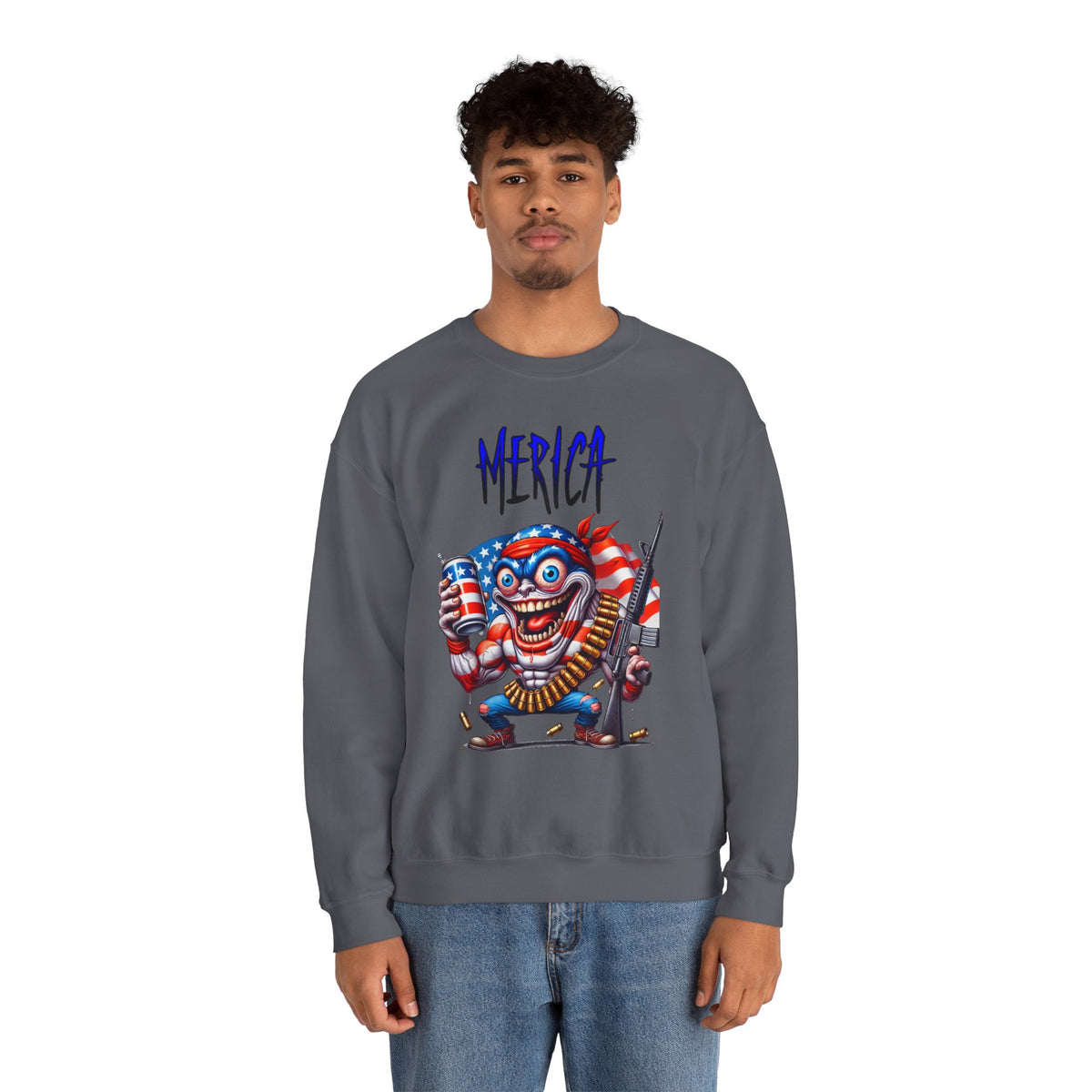 ’Merica Savage Crewneck Sweatshirt