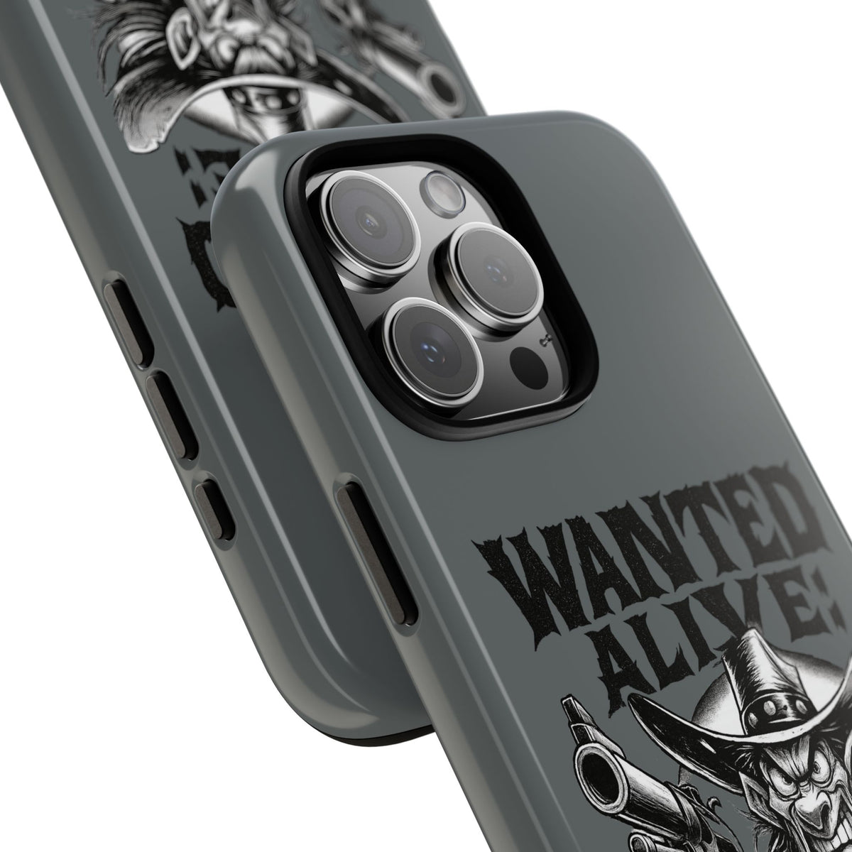 Phone Case — "Wanted Alive!" Cowboy Chewin' Tobacco Graphic