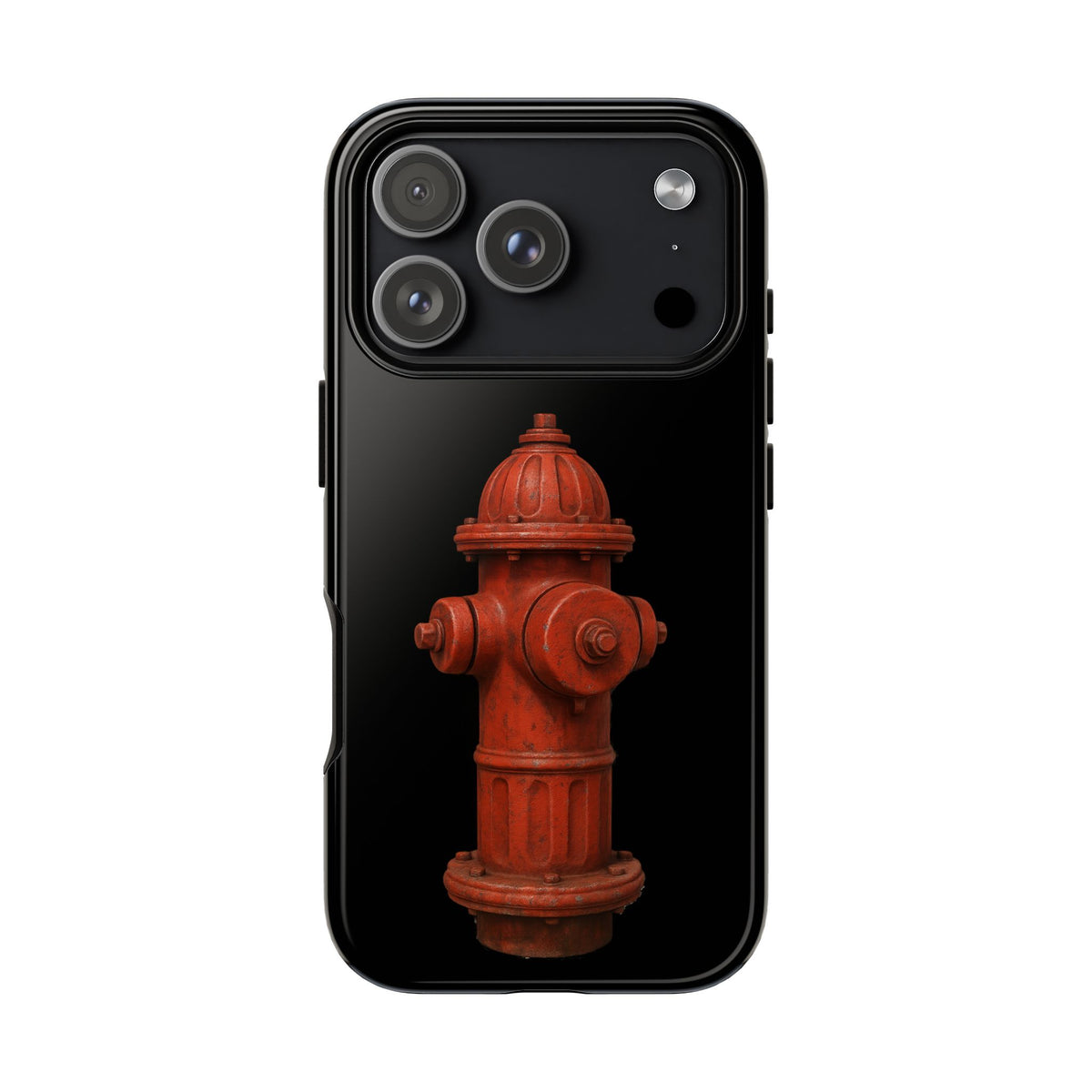 Red Fire Hydrant Phone Case — Tough Protective iPhone Cover