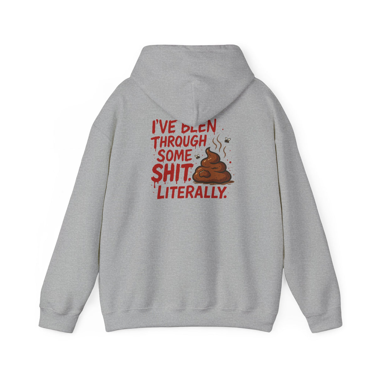 I've Been Through Some Shit Literally Hoodie — Funny Graphic Pullover