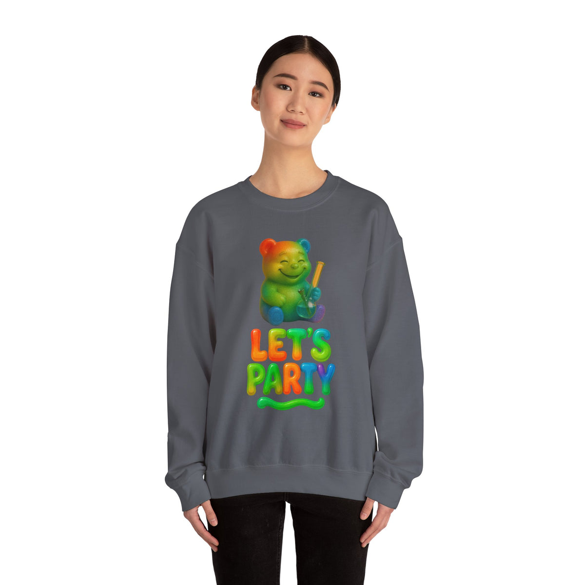 Let’s Party Gummy Bear Crewneck Sweatshirt