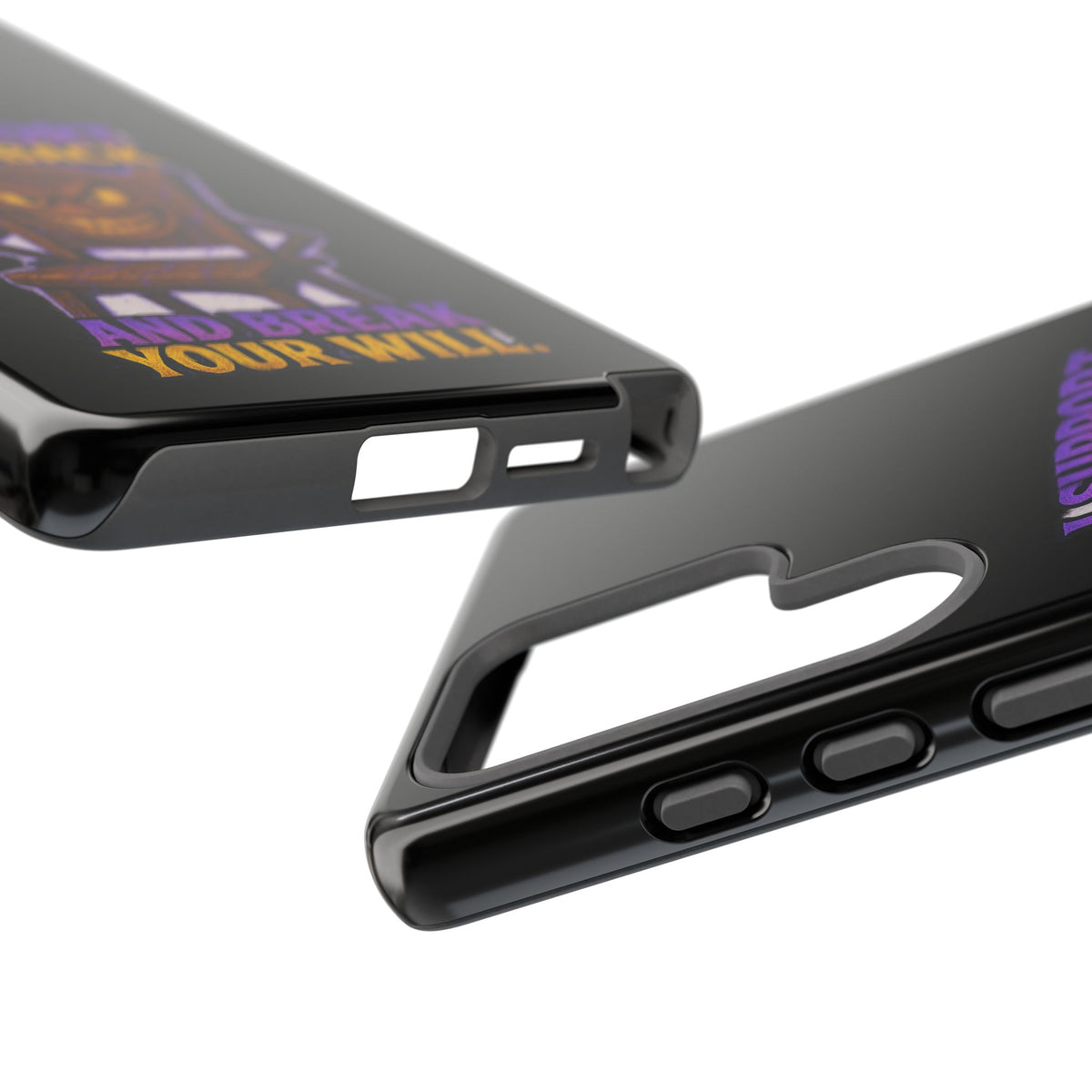 Phone Case — "I Support Your Back and Break Your Will" Funny Creepy Chair Design