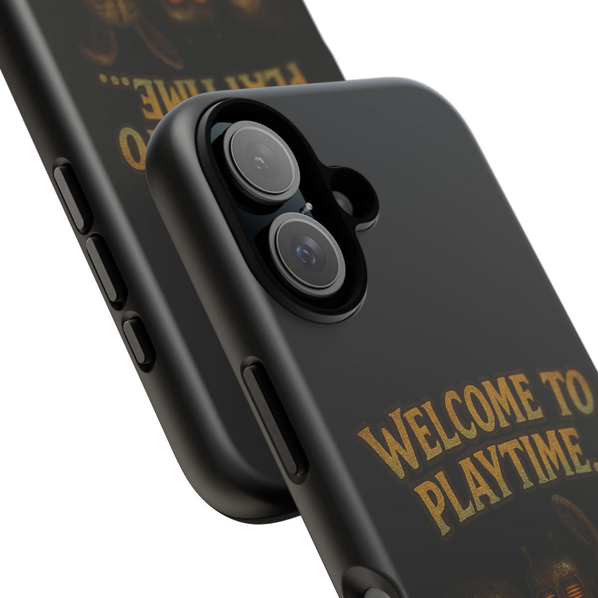 Phone Case — "Welcome to Playtime... Permanently." Horror Game Character Protective Case