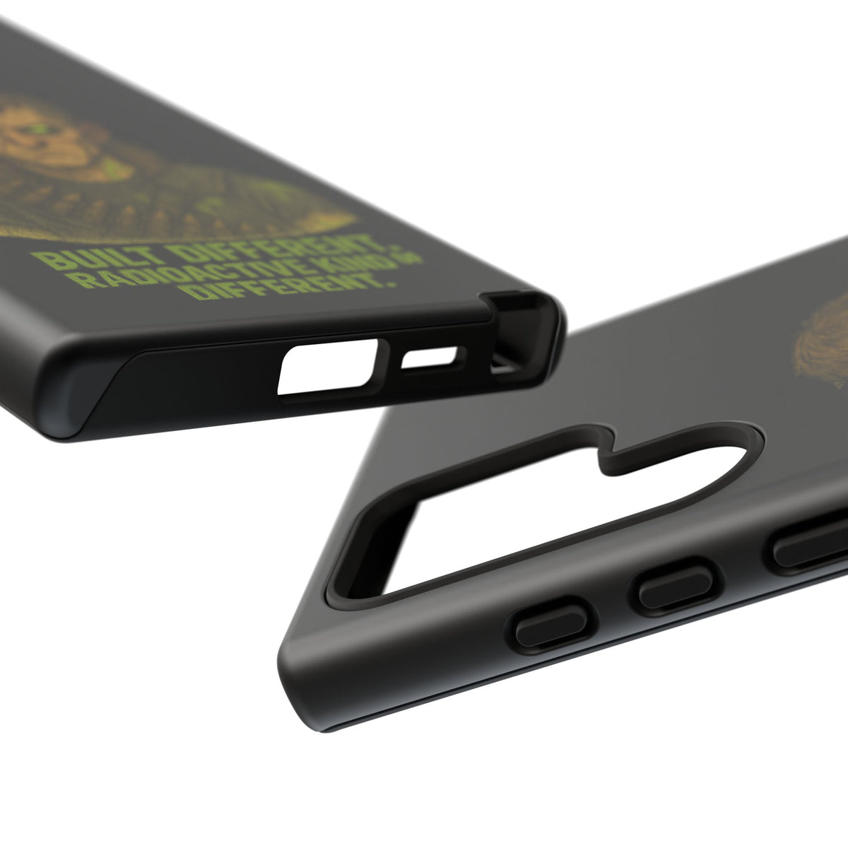 Phone Case — "Built Different, Radioactive Kind of Different" Mutant Design