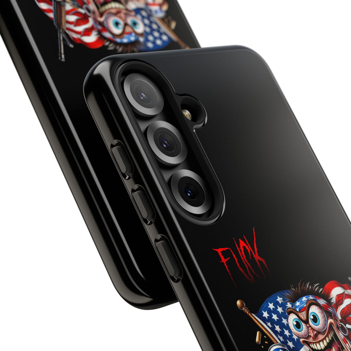 Patriotic Madman Phone Case — 'Funk Yea' USA Flag Tough Case