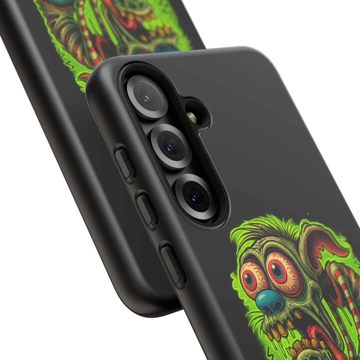Phone Case — "Educated. Medicated. Elevated." Neon Monster Design