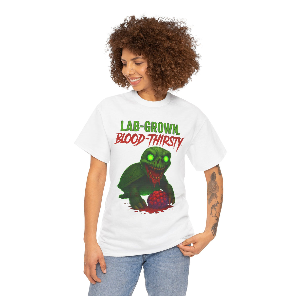 Lab-Grown. Blood-Thirsty. – Mutant Turtle Tee