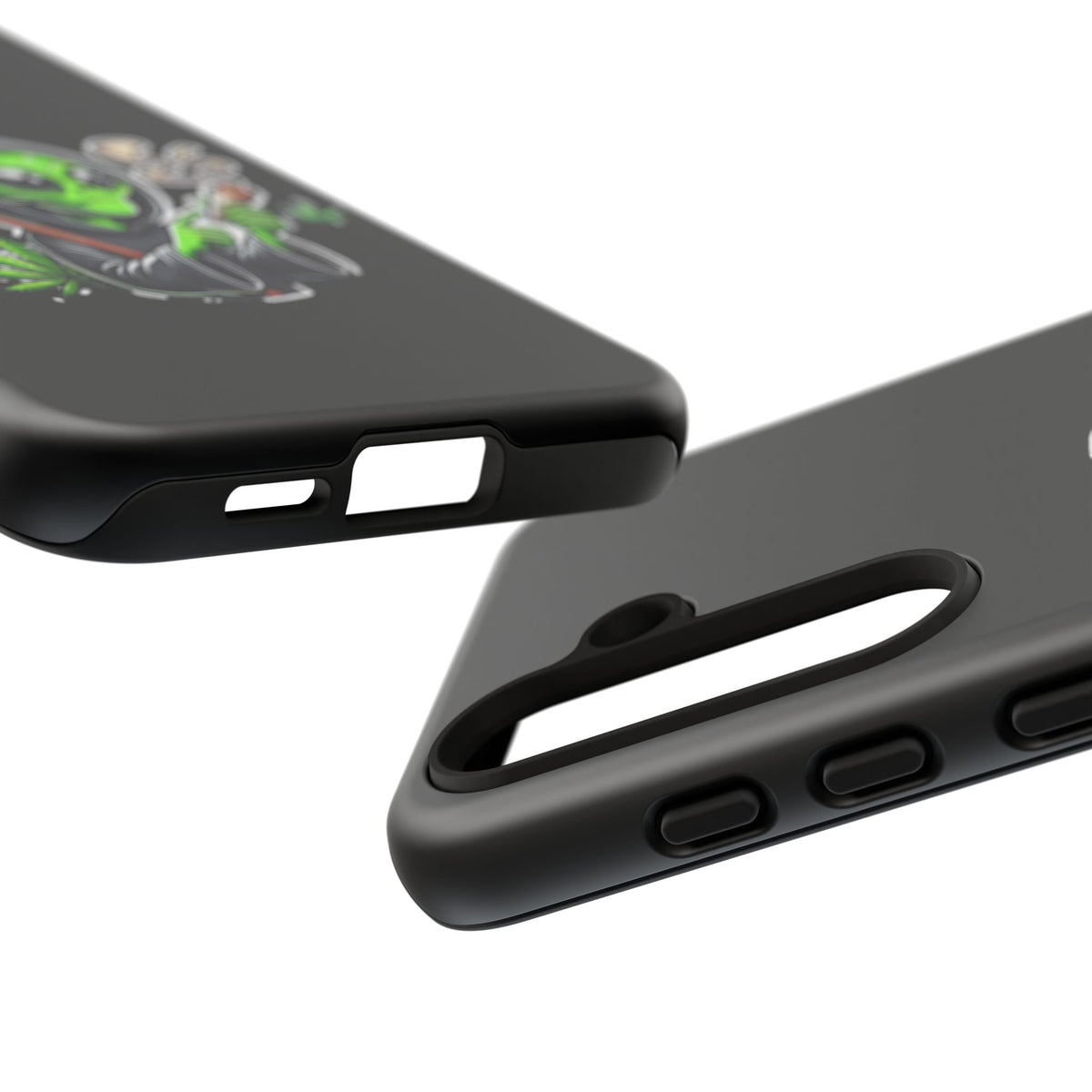 Reaper Alien Phone Case – Cute Grim Reaper Smoking Weed iPhone Case