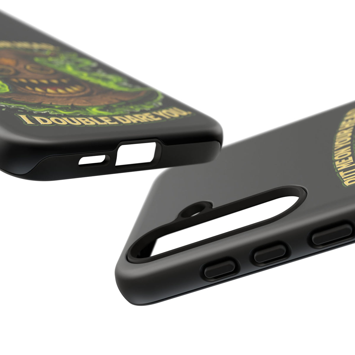 Phone Case — “Put Me On Your Head, I Double Dare You” Scary Witch Hat Design