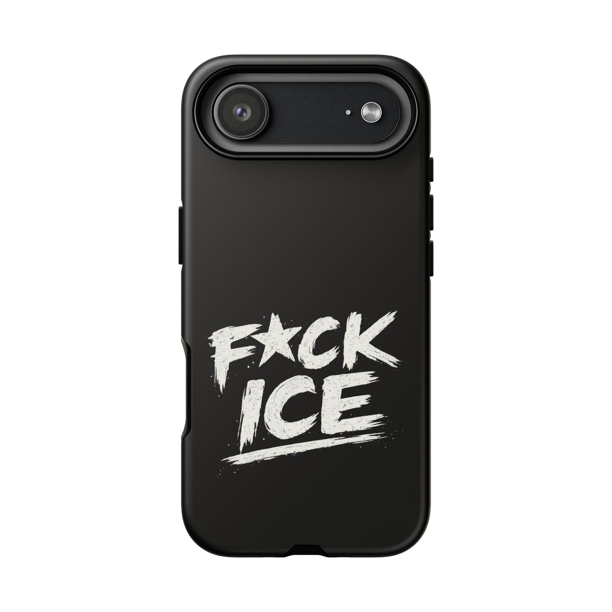 Phone Case — “F*ck Ice” Bold Protest Graphic Protective Case