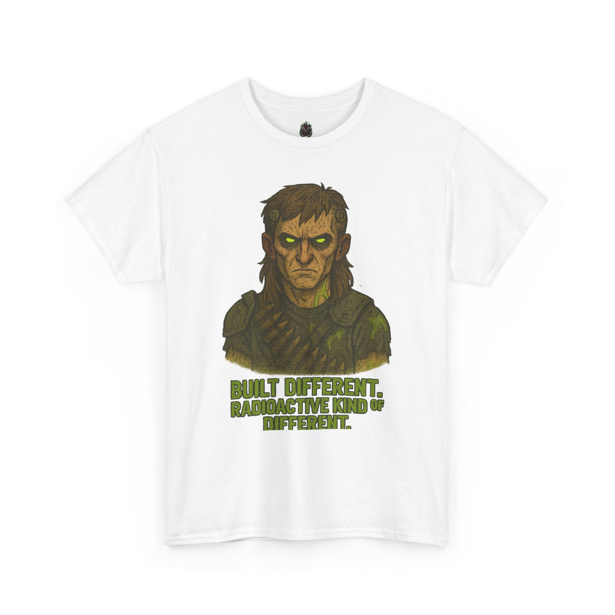 Mutant Warrior Graphic Tee — "Built Different, Radioactive and I Like It"