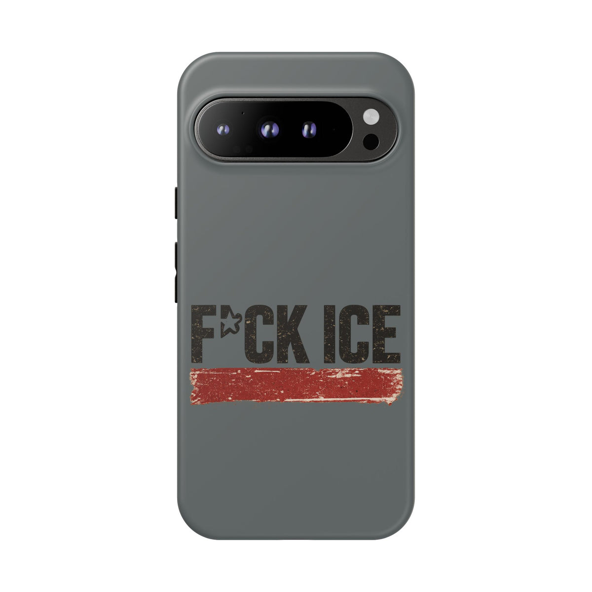 Phone Case - "F*CK ICE" Distressed Protest Design