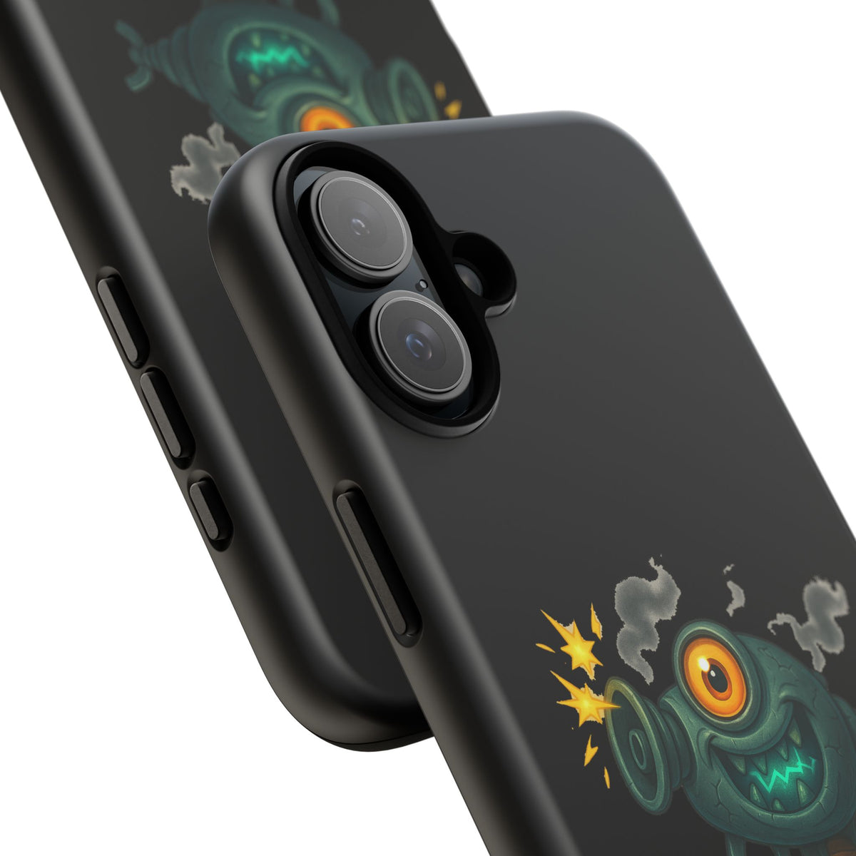 Phone Case — Cute Zombie Blaster Design with "I See You... And Now You're Toast"