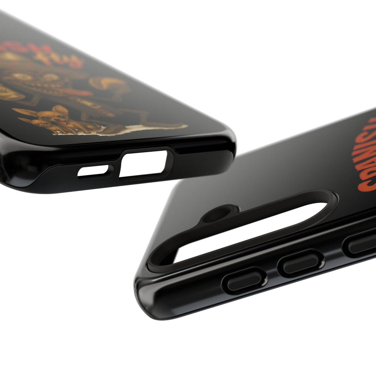 Spanish Fly Tough Phone Case — Retro Skull Sombrero Design