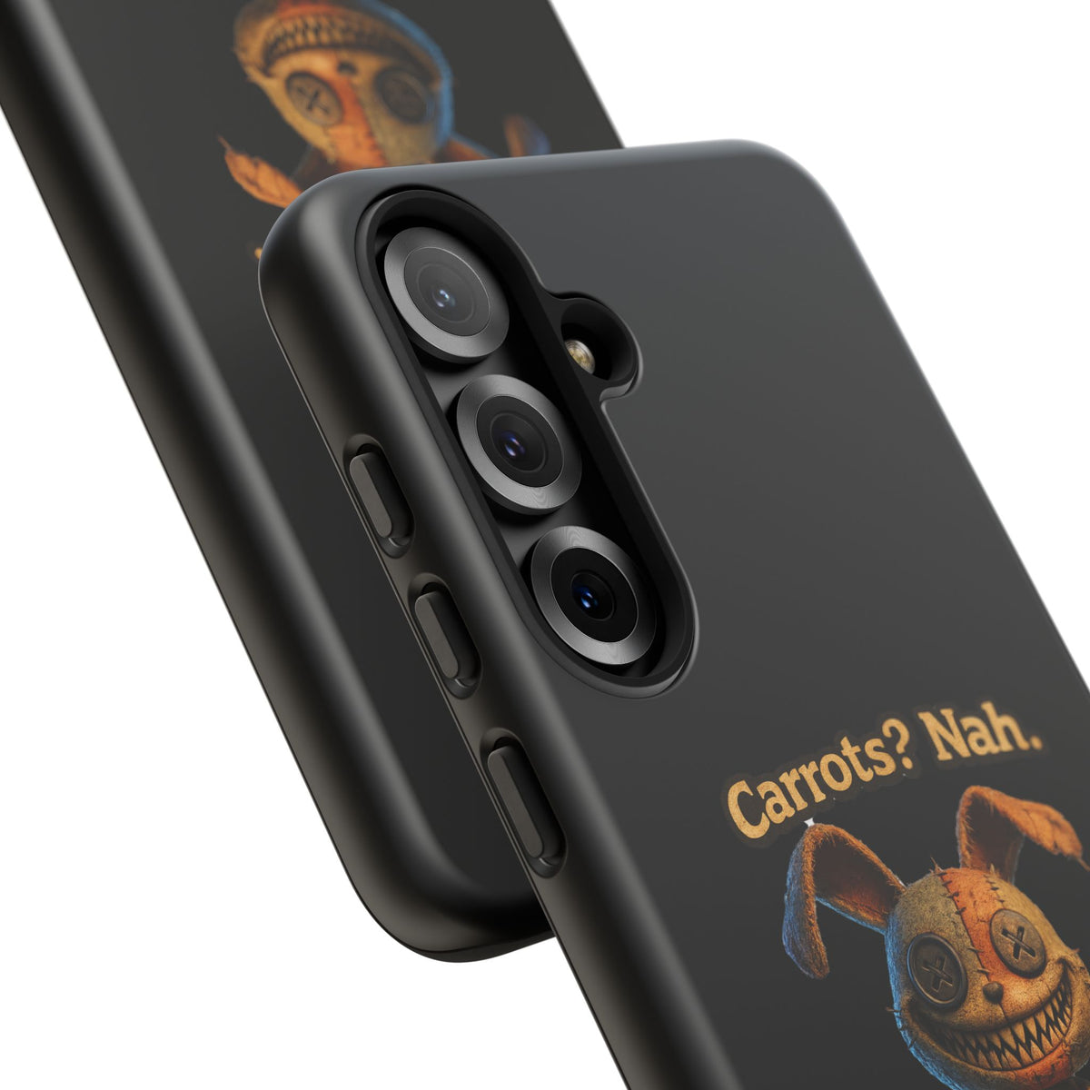 Phone Case — Creepy Bunny "Carrots? Nah. I crave screams." Horror iPhone Case