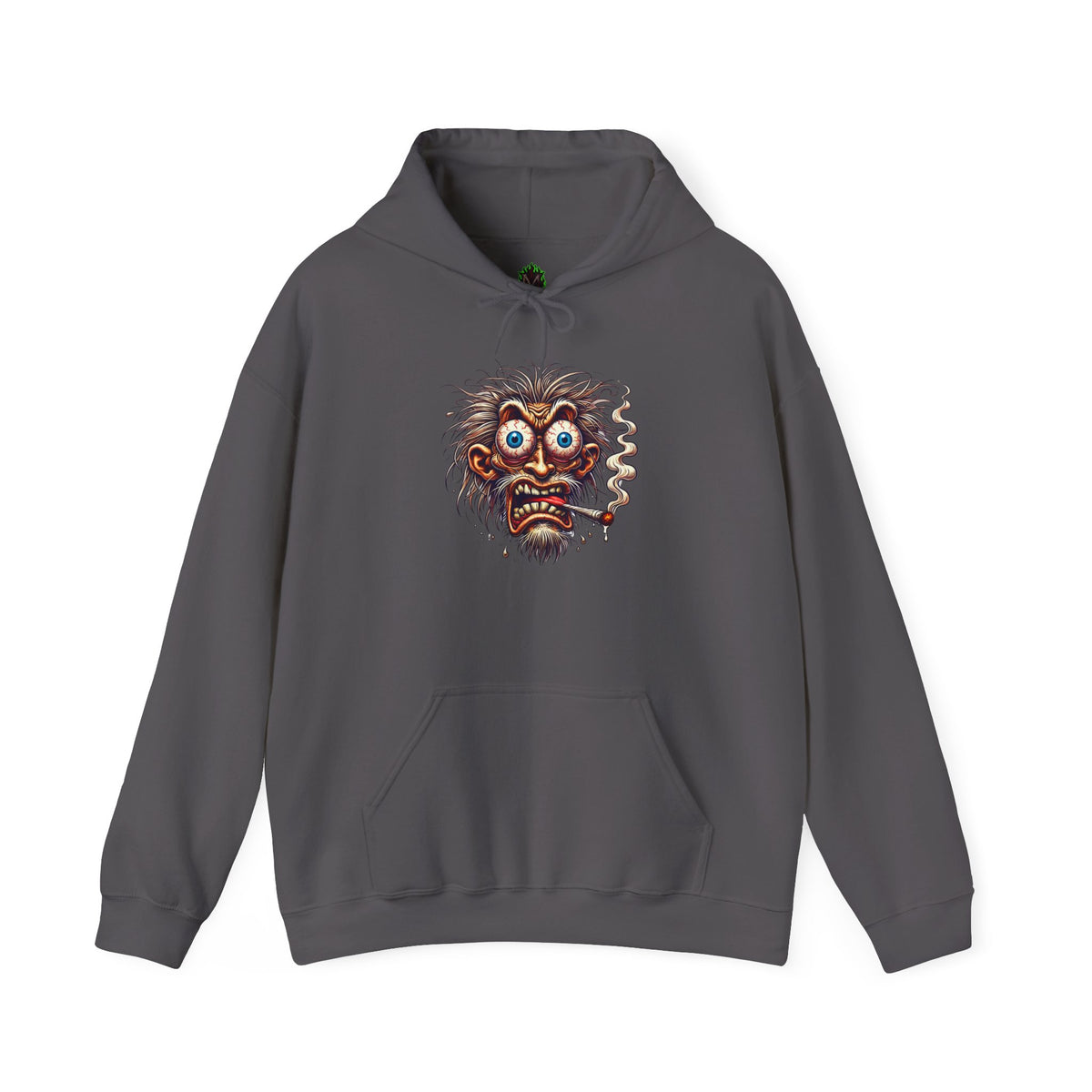 Hoodie — Freaky Monster Face Graphic Pullover