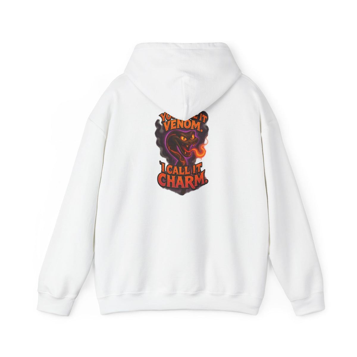 Venom I Call It Charm Hoodie — Spooky Snake Graphic Pullover