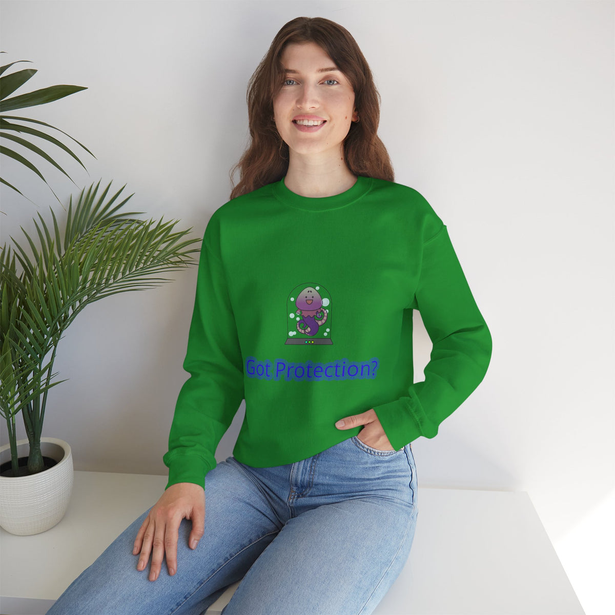Got Protection? Crewneck Sweatshirt