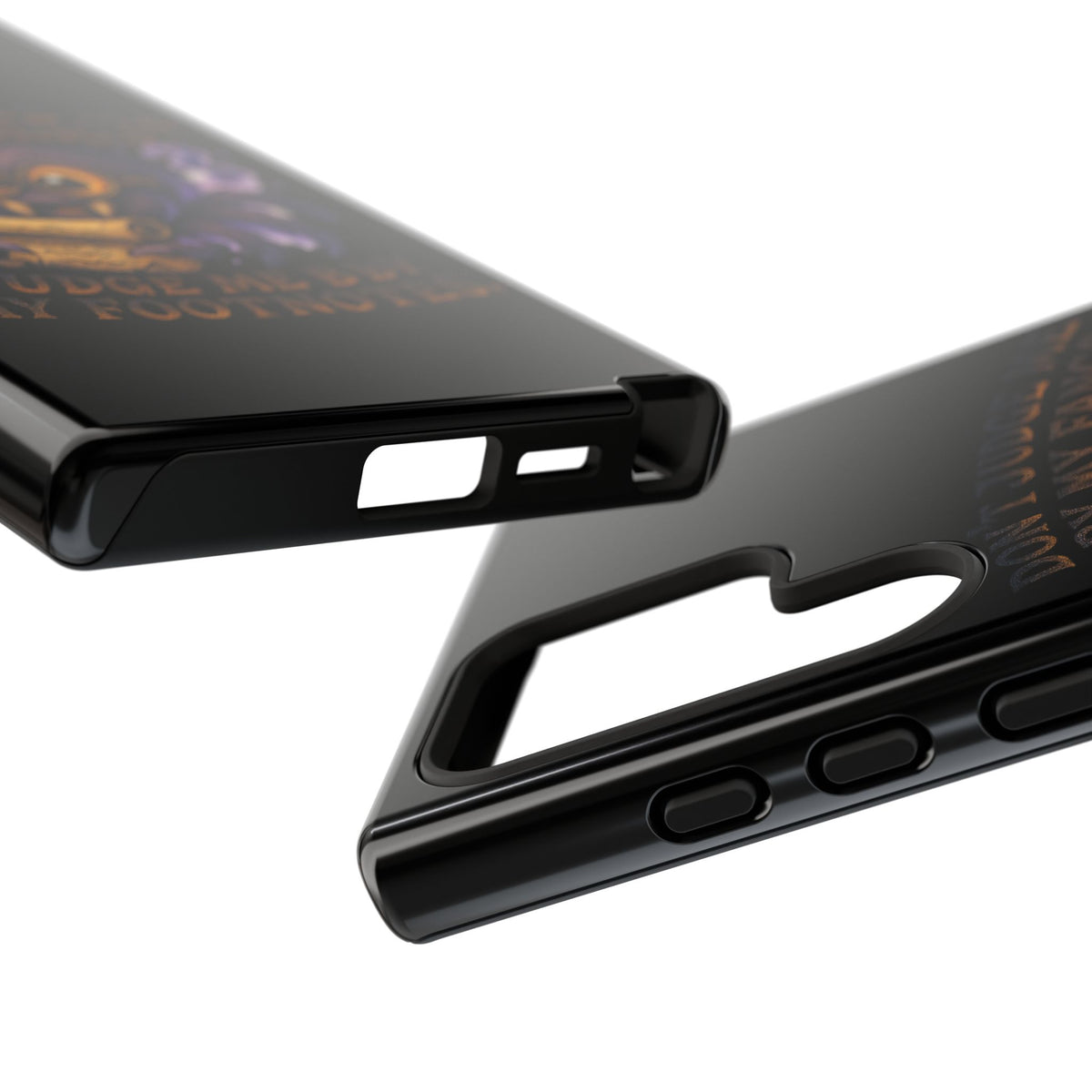 Phone Case — Fiery One-Eyed Demon with "I See Your Soul... And It's Disappointing"