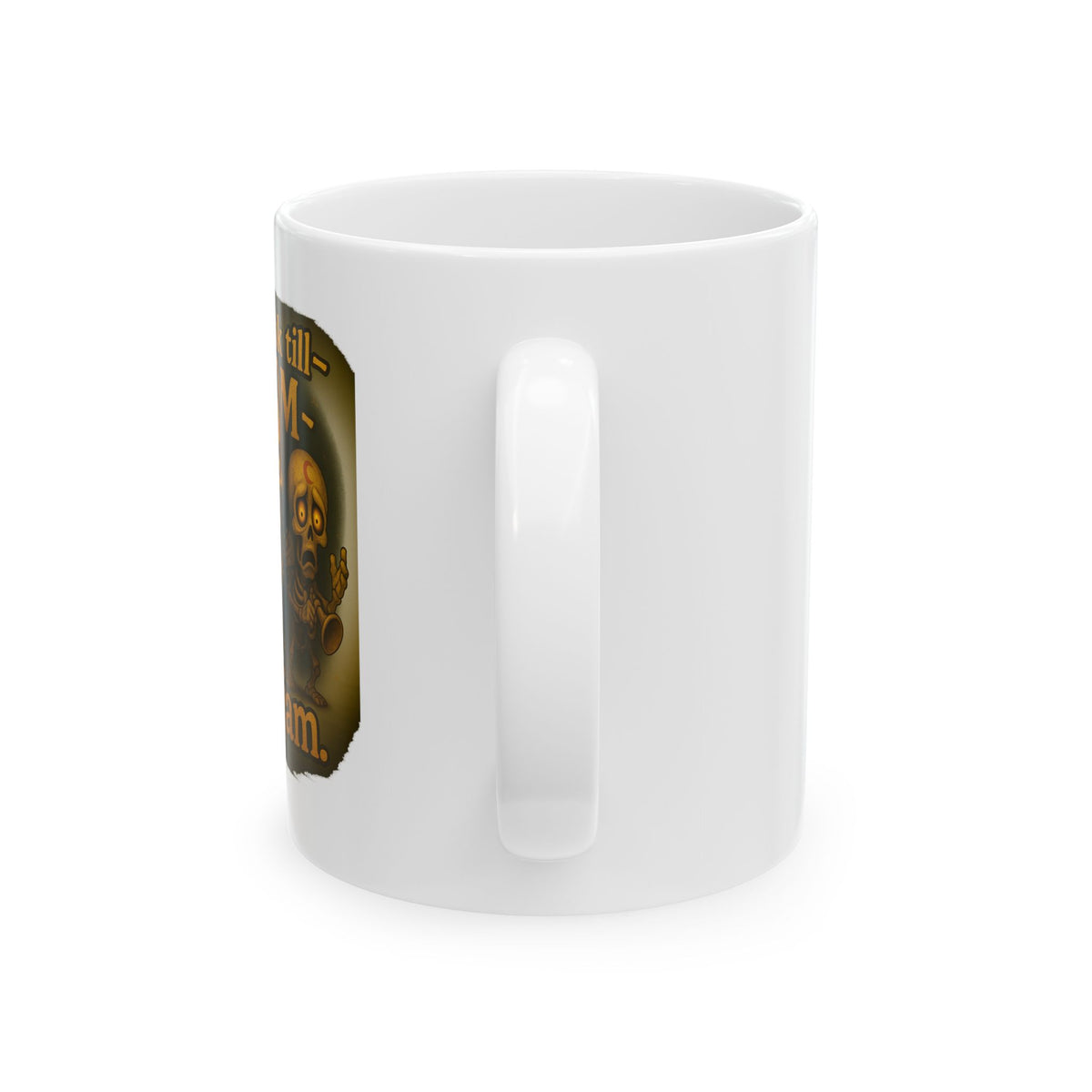 Skull Coffee Mug – From Dusk Till Doom We Jam (11oz, 15oz)