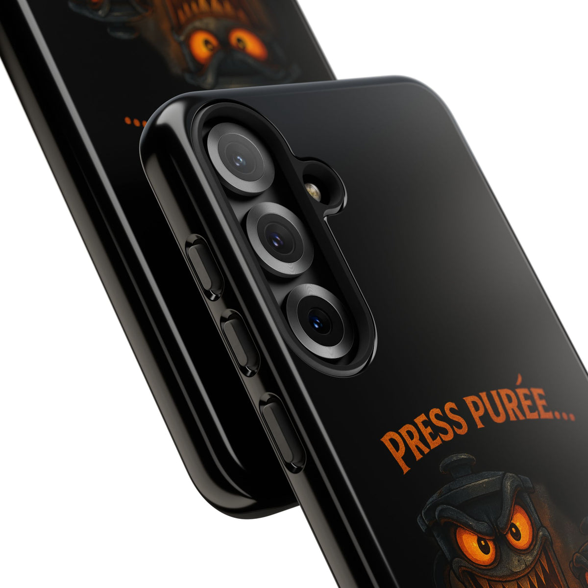 Phone Case - 'Press Purée...and Pray' Halloween Horror Protective Cover