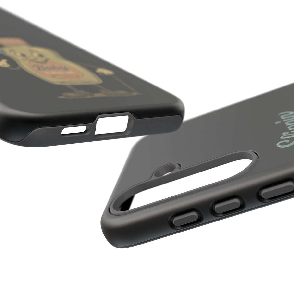 Phone Case — 'Slippin Outta Trouble' Retro Baby Oil Mascot