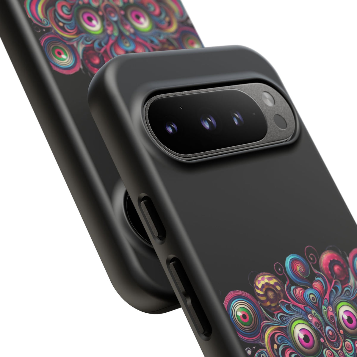 Psychedelic Smiling Eye Cluster Phone Case