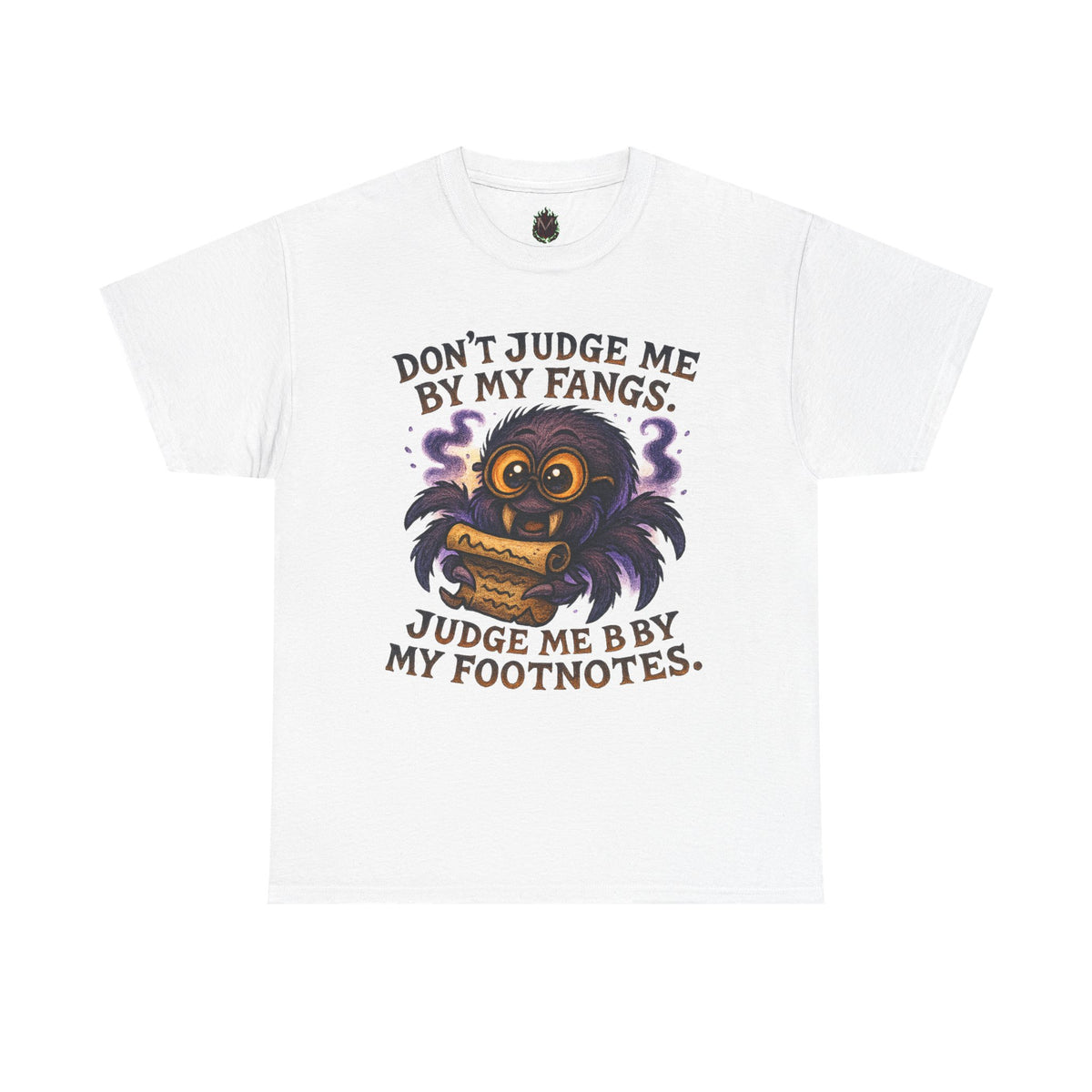 Don’t Judge Me By My Fangs Owl T-Shirt | Halloween Cute Spooky Tee