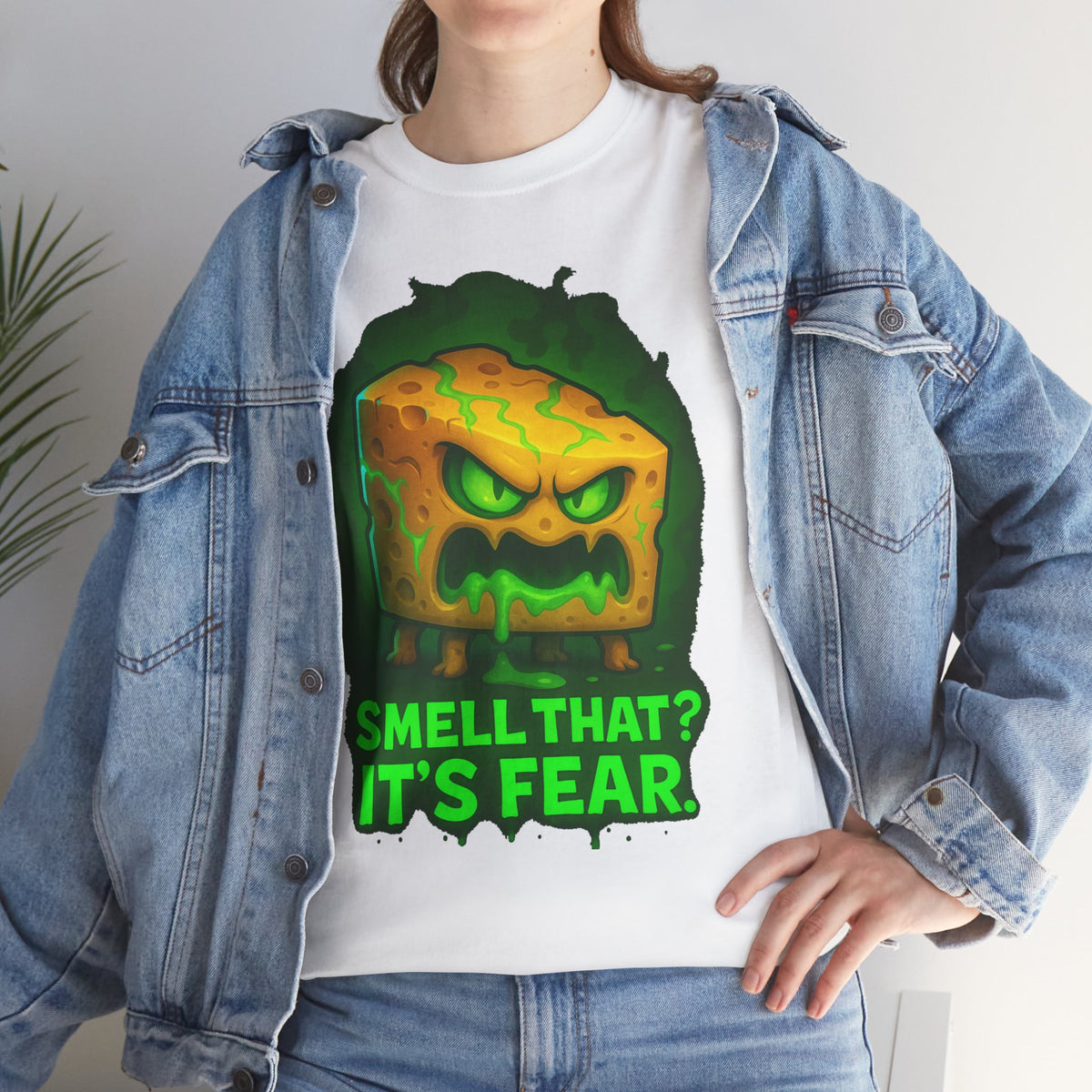 Smelly Cheese Monster T-Shirt | Smell That? It's Fear