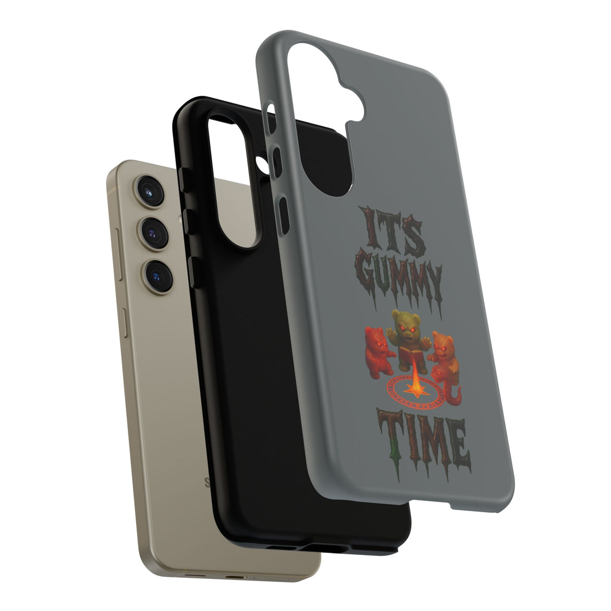 It's Gummy Time Phone Case – Cute Spooky Gummy Bears Protective Cover