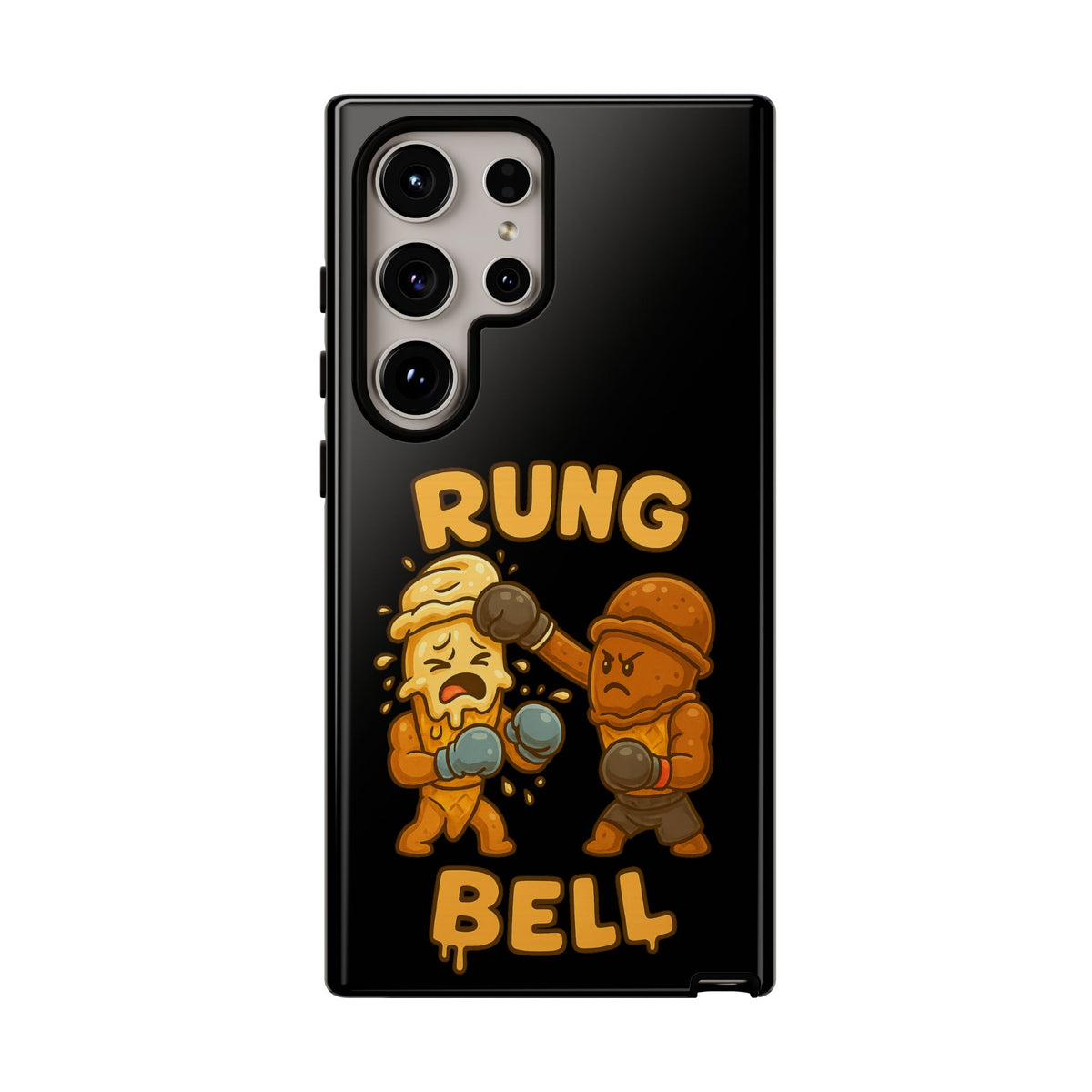 Phone Case — "Rung Bell" Boxing Cartoon Protective Cover
