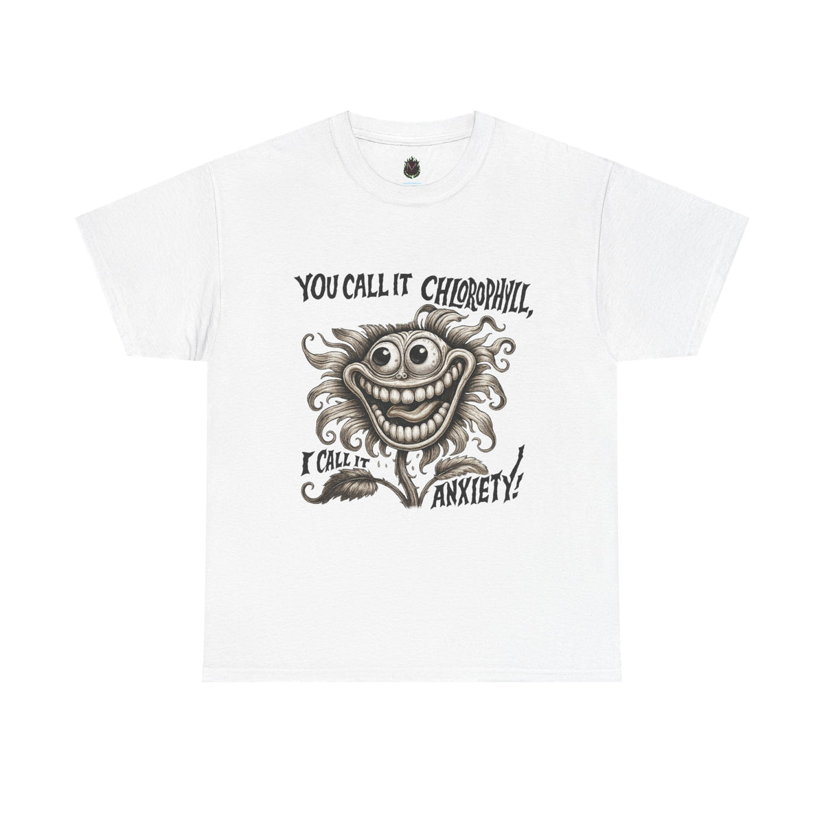 Chlorophyll & Anxiety – Twisted Sunflower Tee