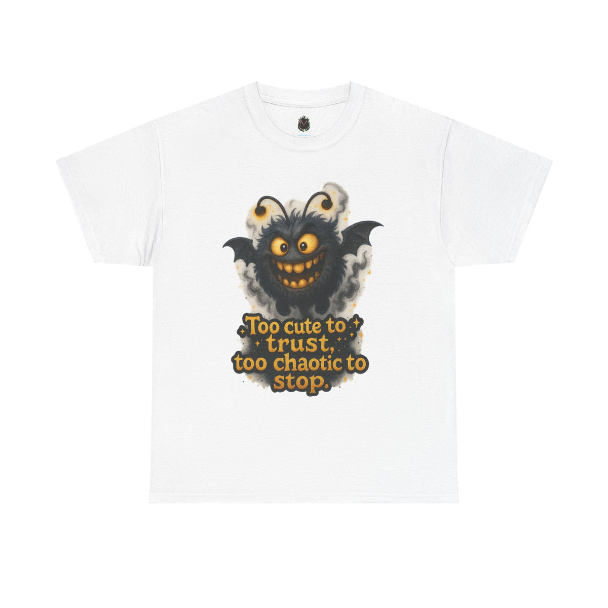 Too Cute To Trust Chaotic Monster T-Shirt | Cute Spooky Halloween Tee