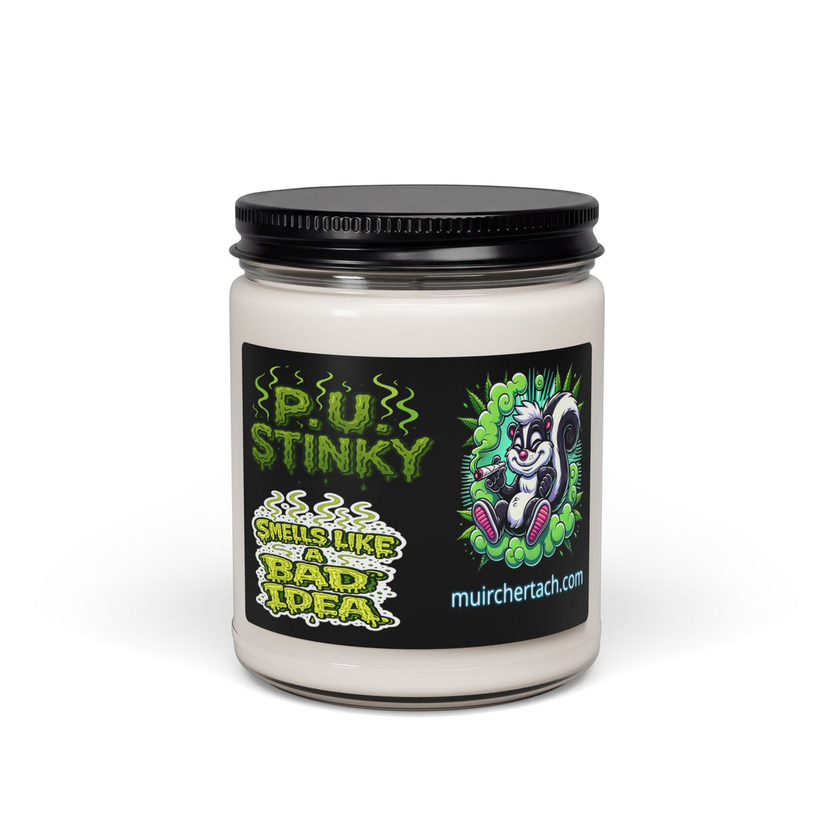 P.U. Stinky Candle - Fun Scented Soy Candle, Unique Gift, Home Fragrance, Quirky