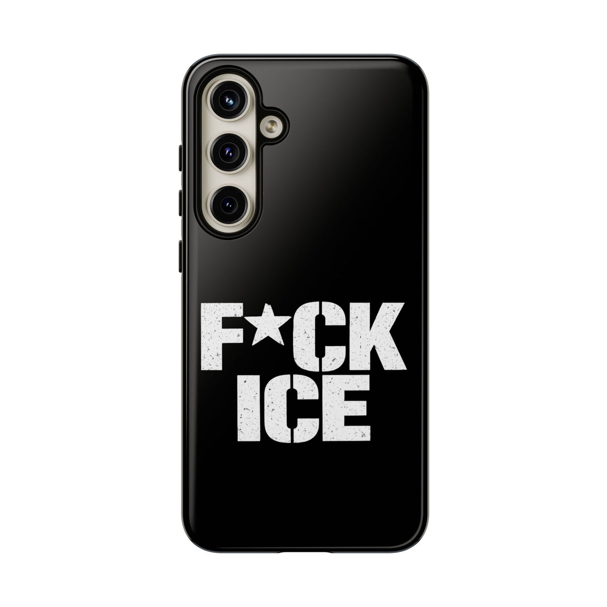 Phone Case — “F*CK ICE” Bold Protest Protective Cover
