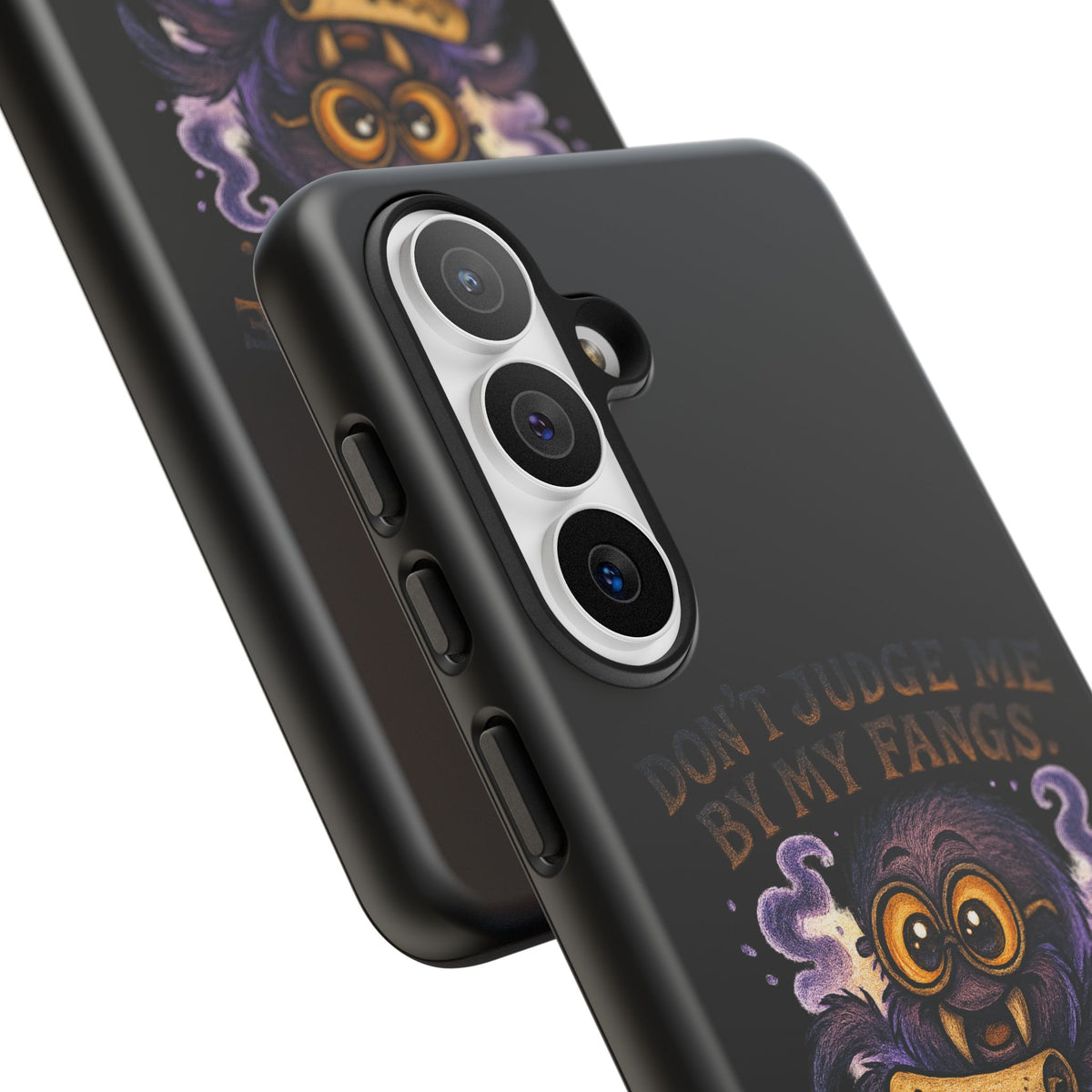 Phone Case — Fiery One-Eyed Demon with "I See Your Soul... And It's Disappointing"