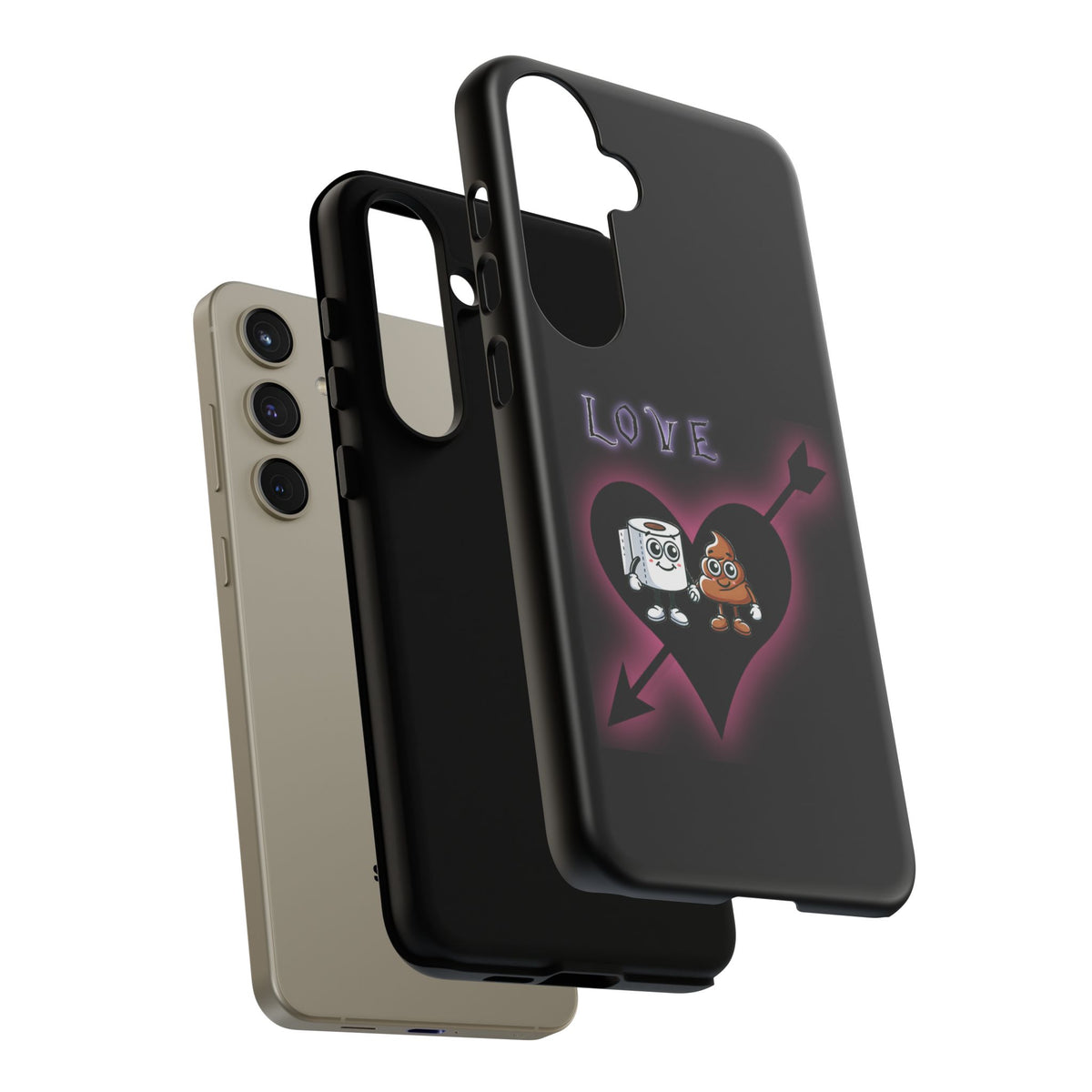 Love Toilet Paper & Poop Phone Case