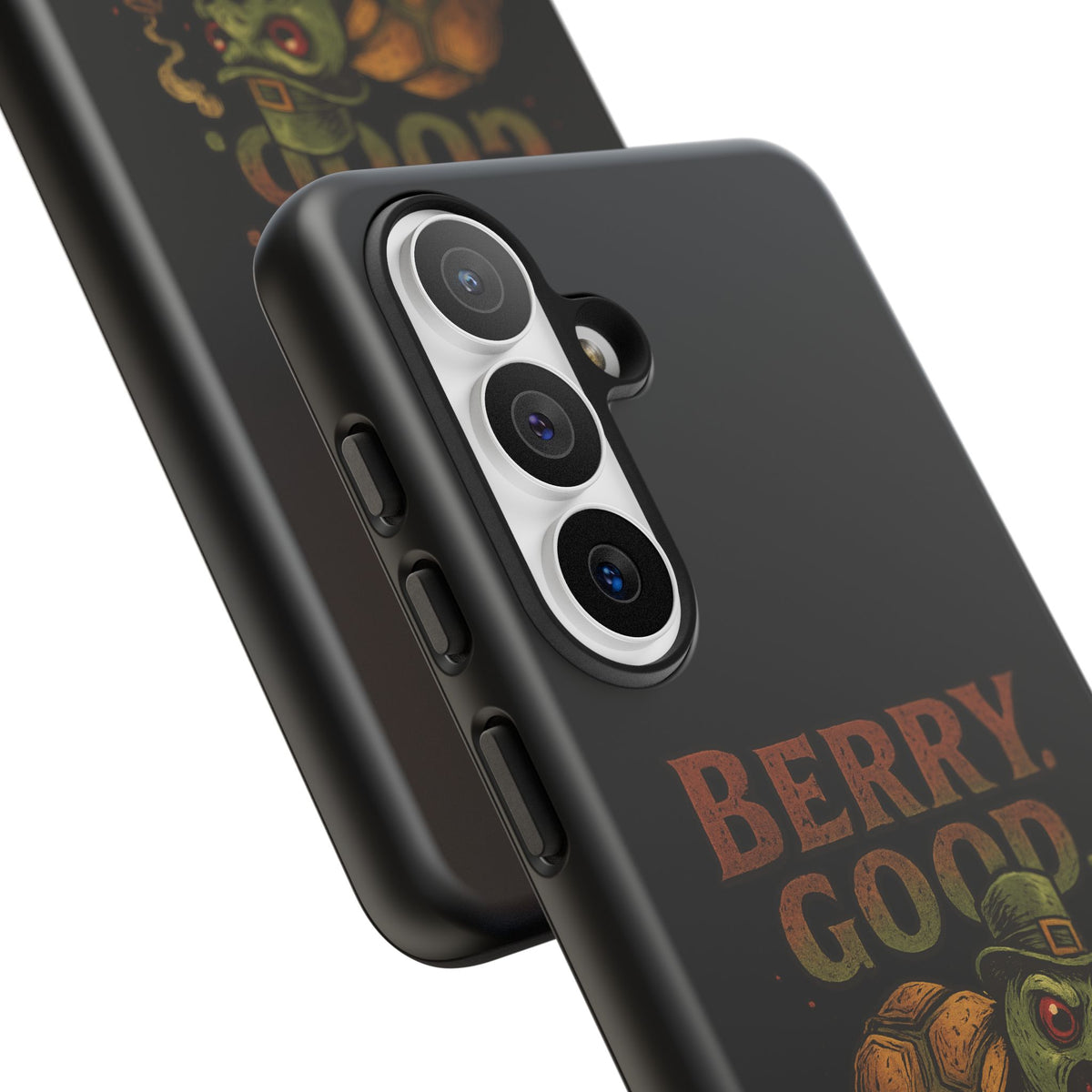 Phone Case — 'Berry Good' Zombie Turtle Graphic Tough Protective Case